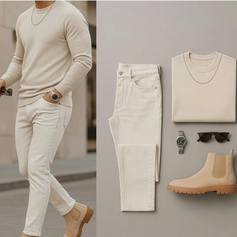 طقم ڤيستا الرجالي – أناقة يومية ستايل عصري