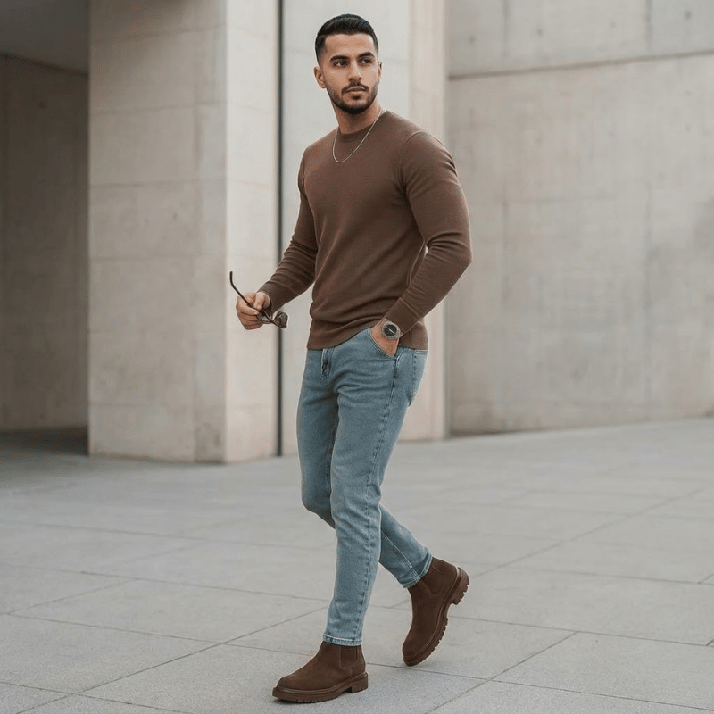 طقم ڤيستا الرجالي – أناقة يومية ستايل عصري