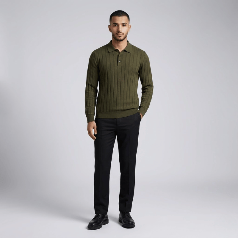 طقم الهيبة الرجالي – إطلالة شتوية متكاملة