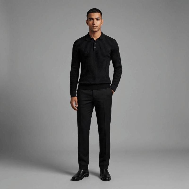 طقم الهيبة الرجالي – إطلالة شتوية متكاملة