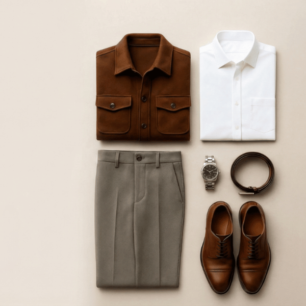 طقم الرجل الأنيق