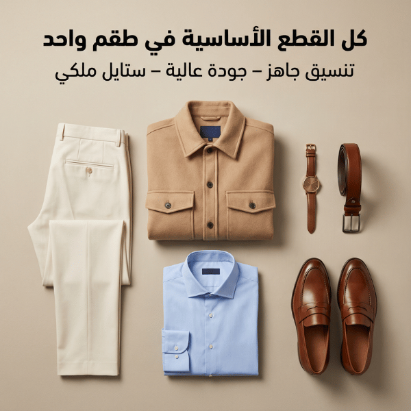 طقم الرجل الأنيق