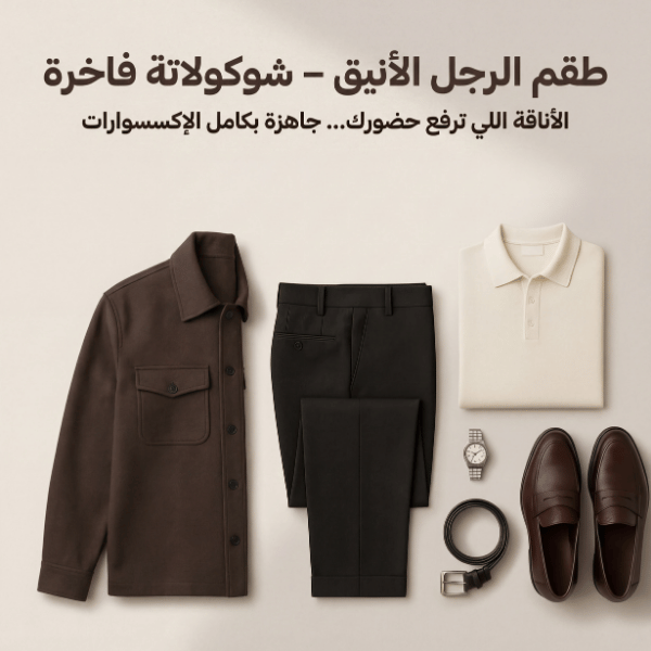 طقم الرجل الأنيق