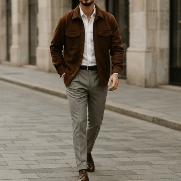 طقم الرجل الأنيق