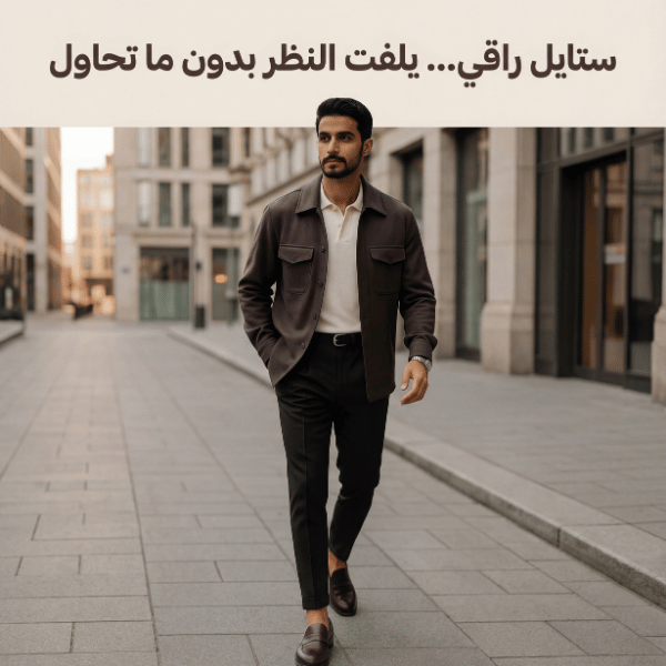 طقم الرجل الأنيق