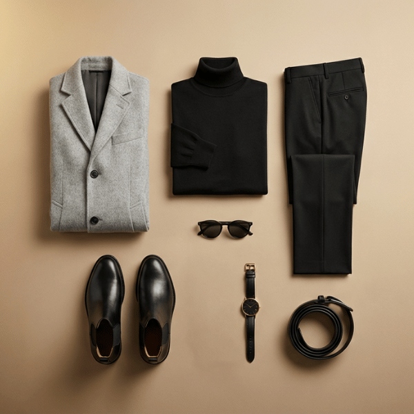 طقم شتوي فاخر – كامل بكل الإكسسوارات