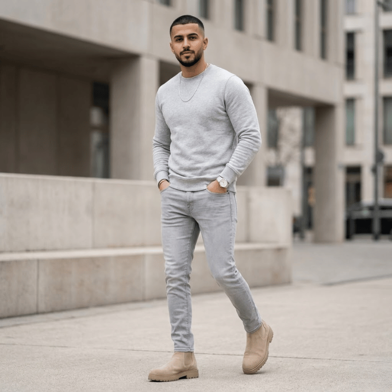 طقم ڤيستا الرجالي – أناقة يومية ستايل عصري