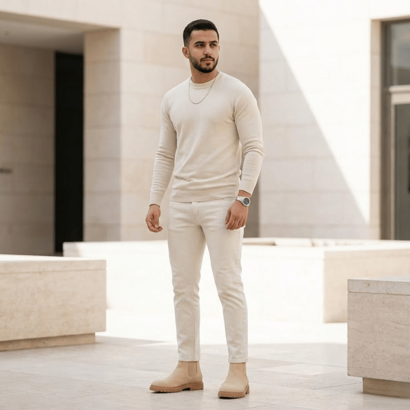 طقم ڤيستا الرجالي – أناقة يومية ستايل عصري