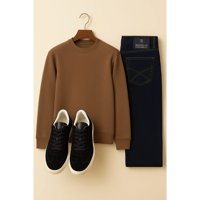 طقم الكاجوال الراقي – إطلالة يومية متكاملة