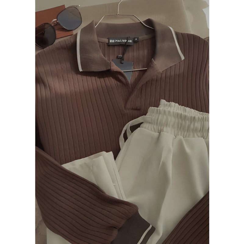 طقم النخبة الرجالي – 5 قطع بإطلالة فاخرة متكاملة